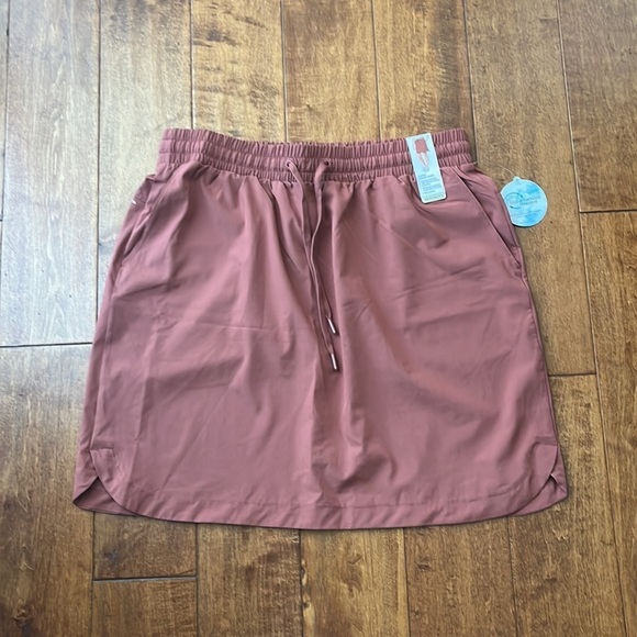 Mondetta Mahogany Color  Active Skirt Size L side Pockets - Picture 8 of 14